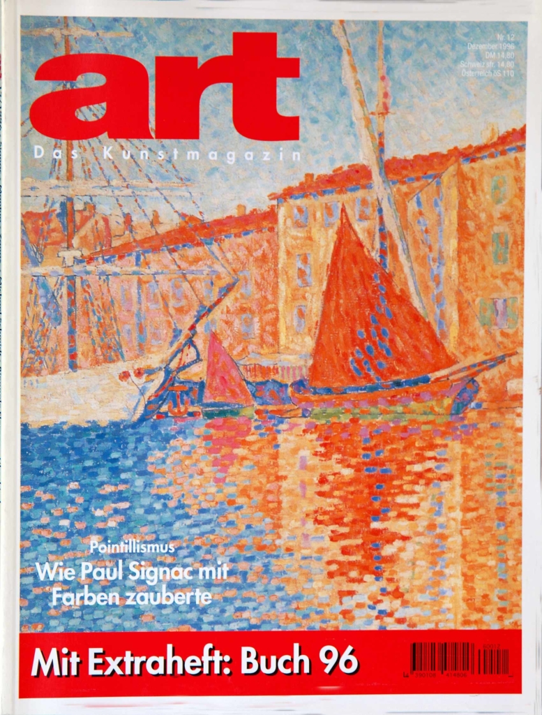 ART DAS KUNSTMAGAZIN - ED. GRUMER - HAMBURG - GERMANY - 1996