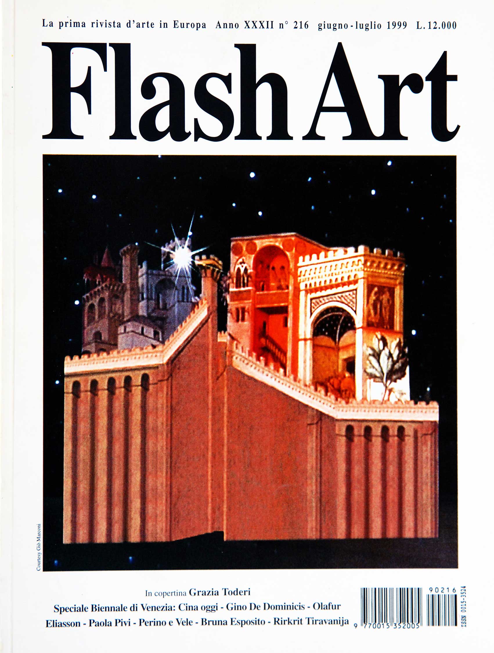 FLASH ART - ED. G. POLITI - MILANO - 1999