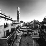 34 - Verona Piazza delle Erbe - Paesaggio - 2022
