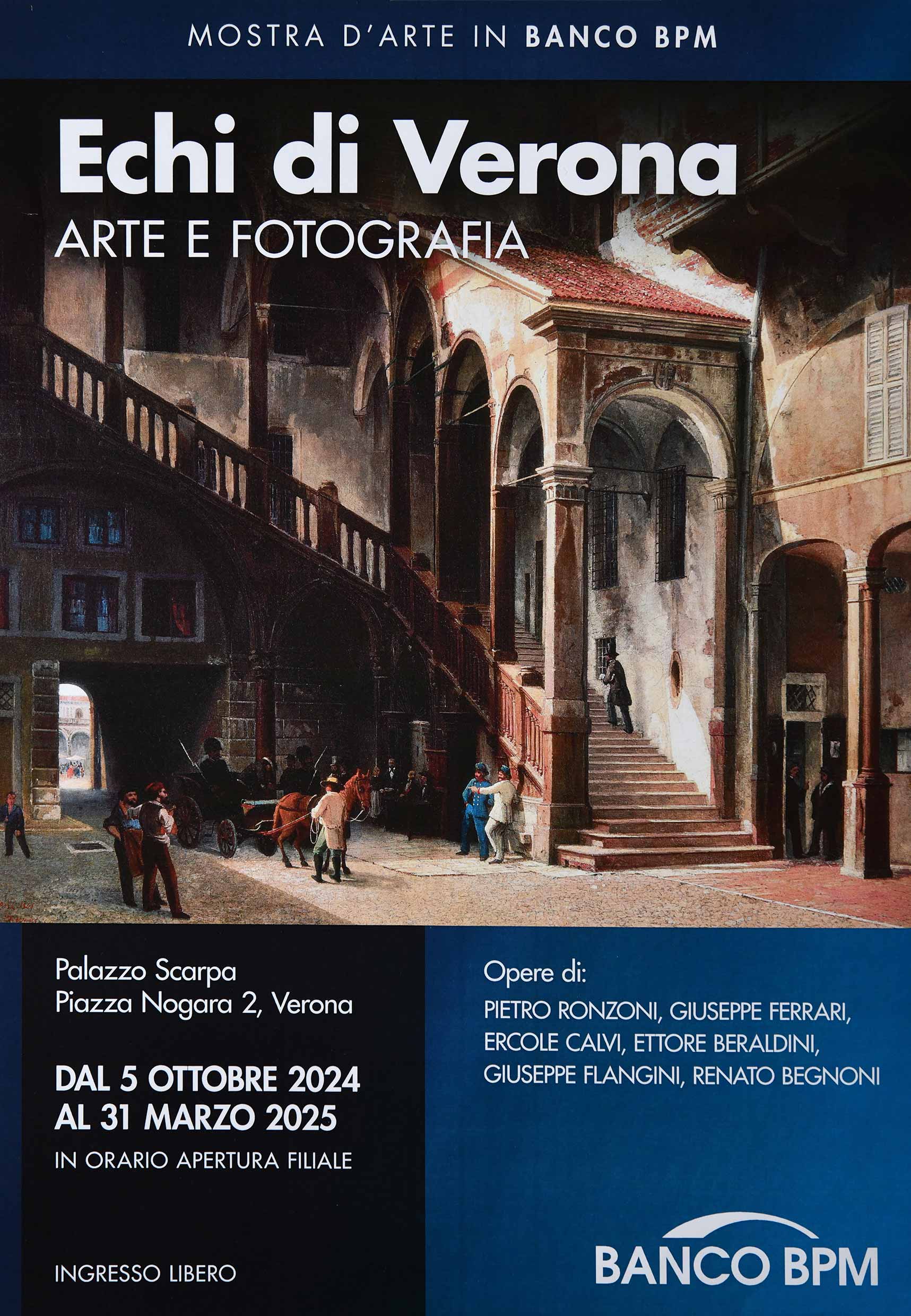 ECHI DI VERONA - ARTE E FOTOGRAFIA - PALAZZO SCARPA - VERONA - 2025